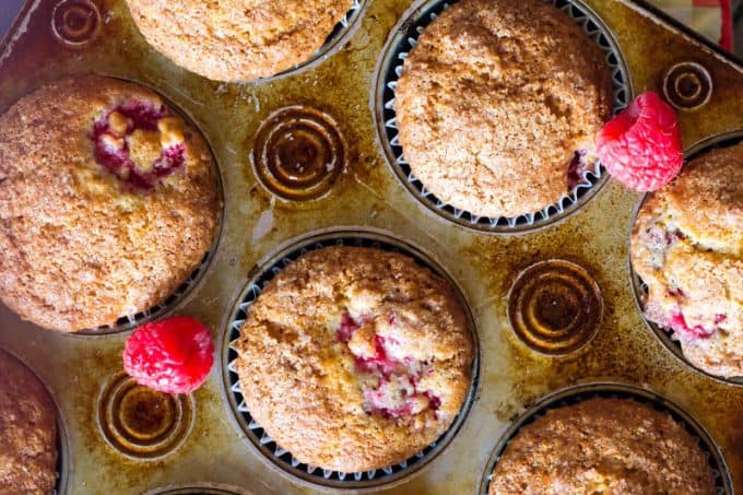 Raspberry Muffins