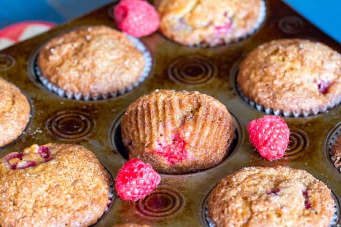 Raspberry Muffins