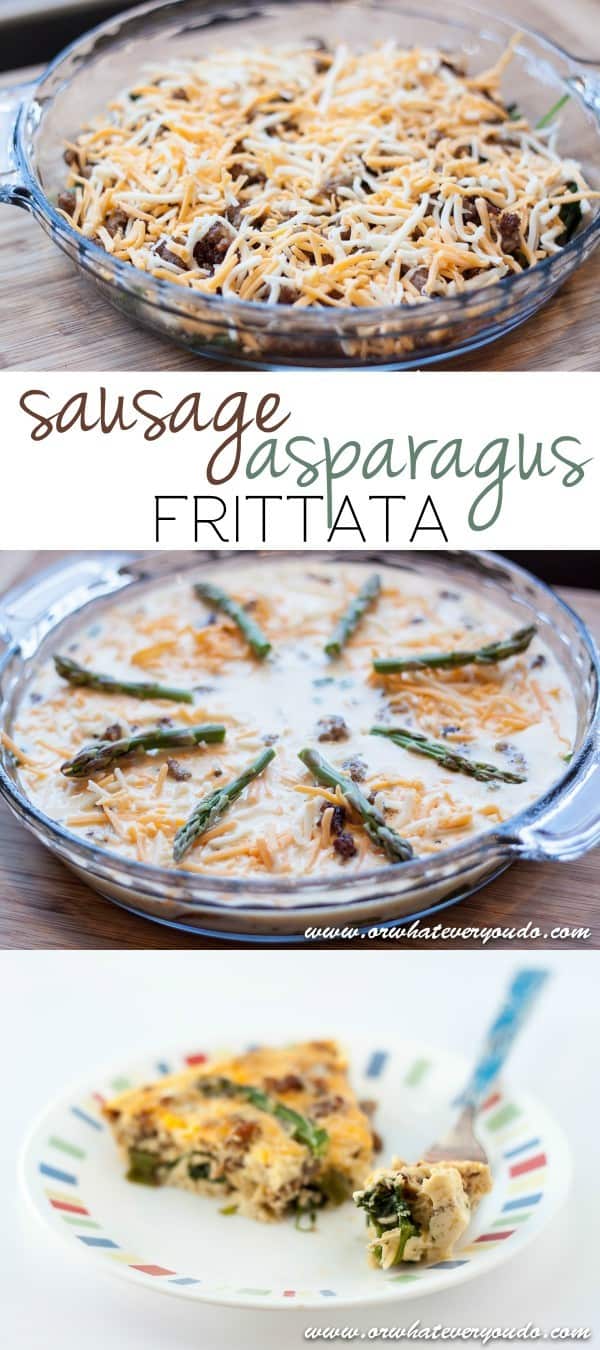 Sausage Asparagus Frittata