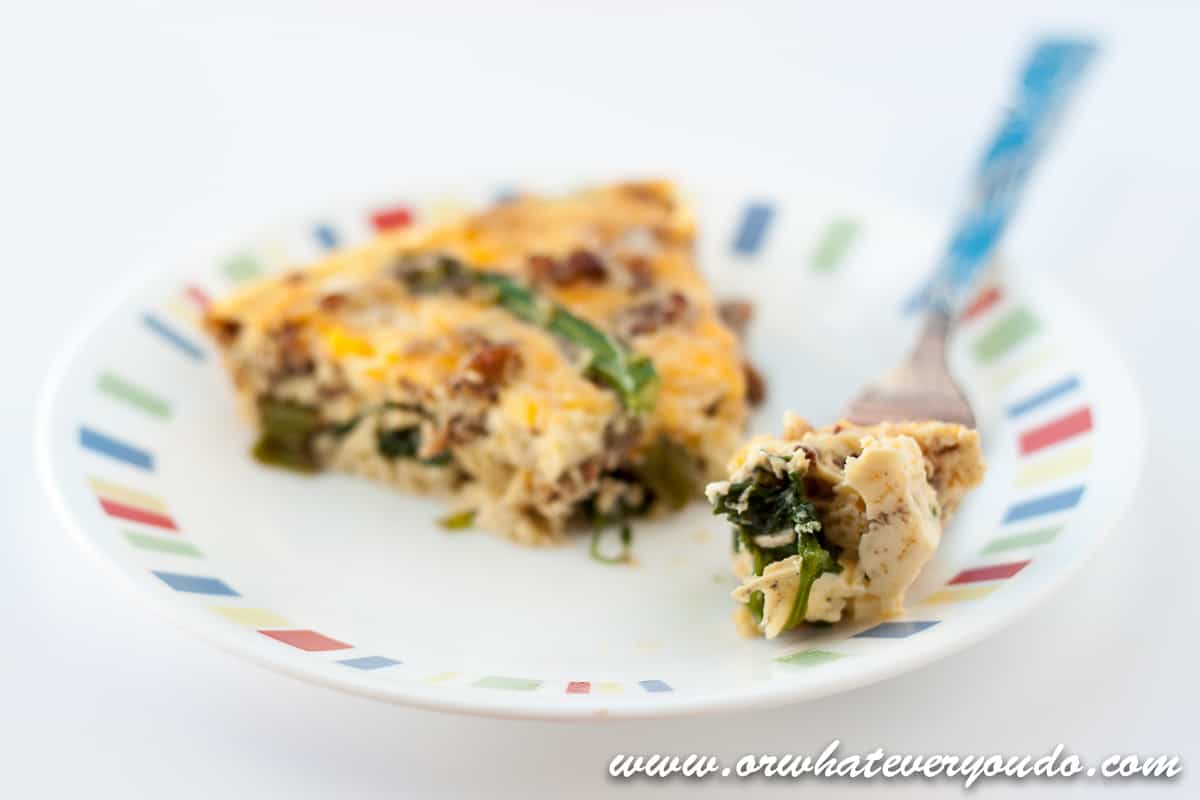 Sausage and Asparagus Frittata Or Whatever You Do