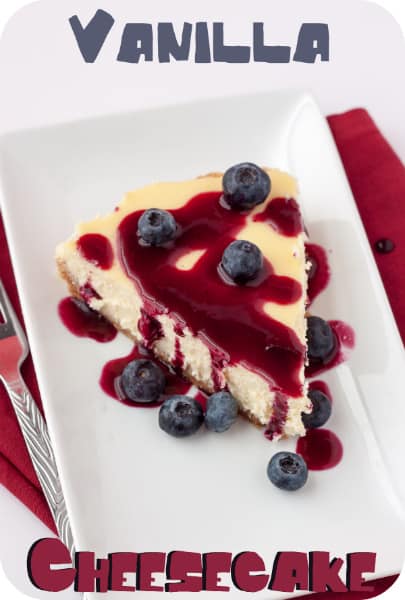 Vanilla Cheesecake 