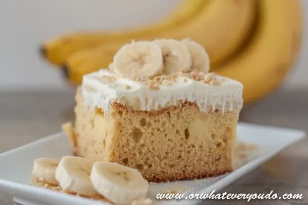 Banana Fo Fanna Pudding Cake