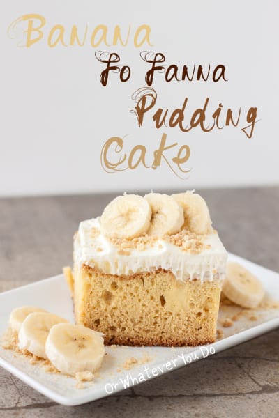 Banana Fo Fanna Cake from OrWhateverYouDo.com