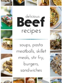 Where's the beef? Right here, in my collection of delicious beef recipes from my site.
