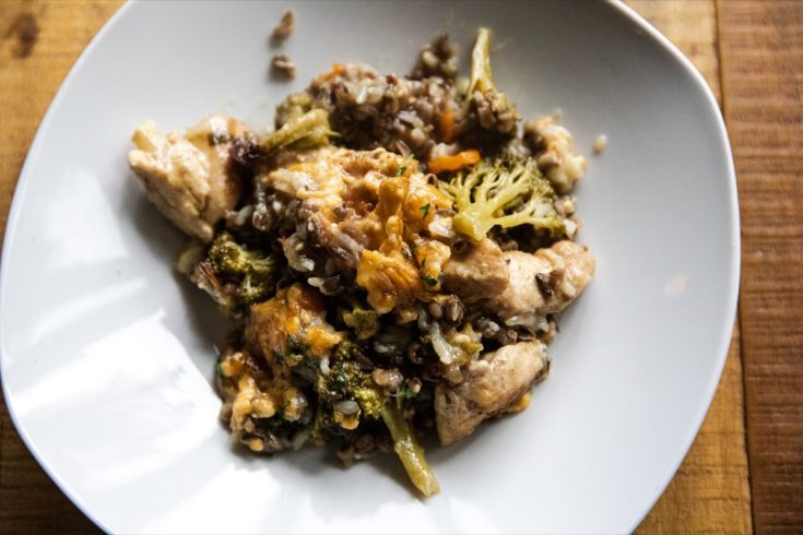 Creamy Chicken Wild Rice Casserole