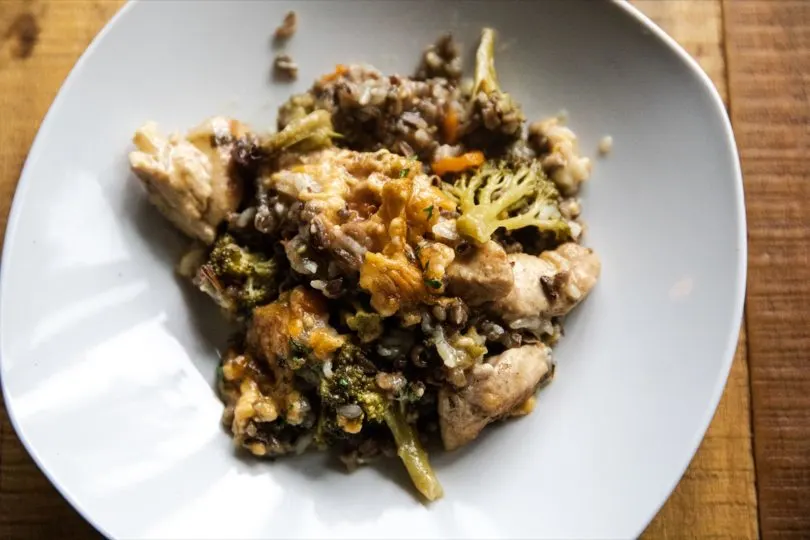 Creamy Chicken Wild Rice Casserole