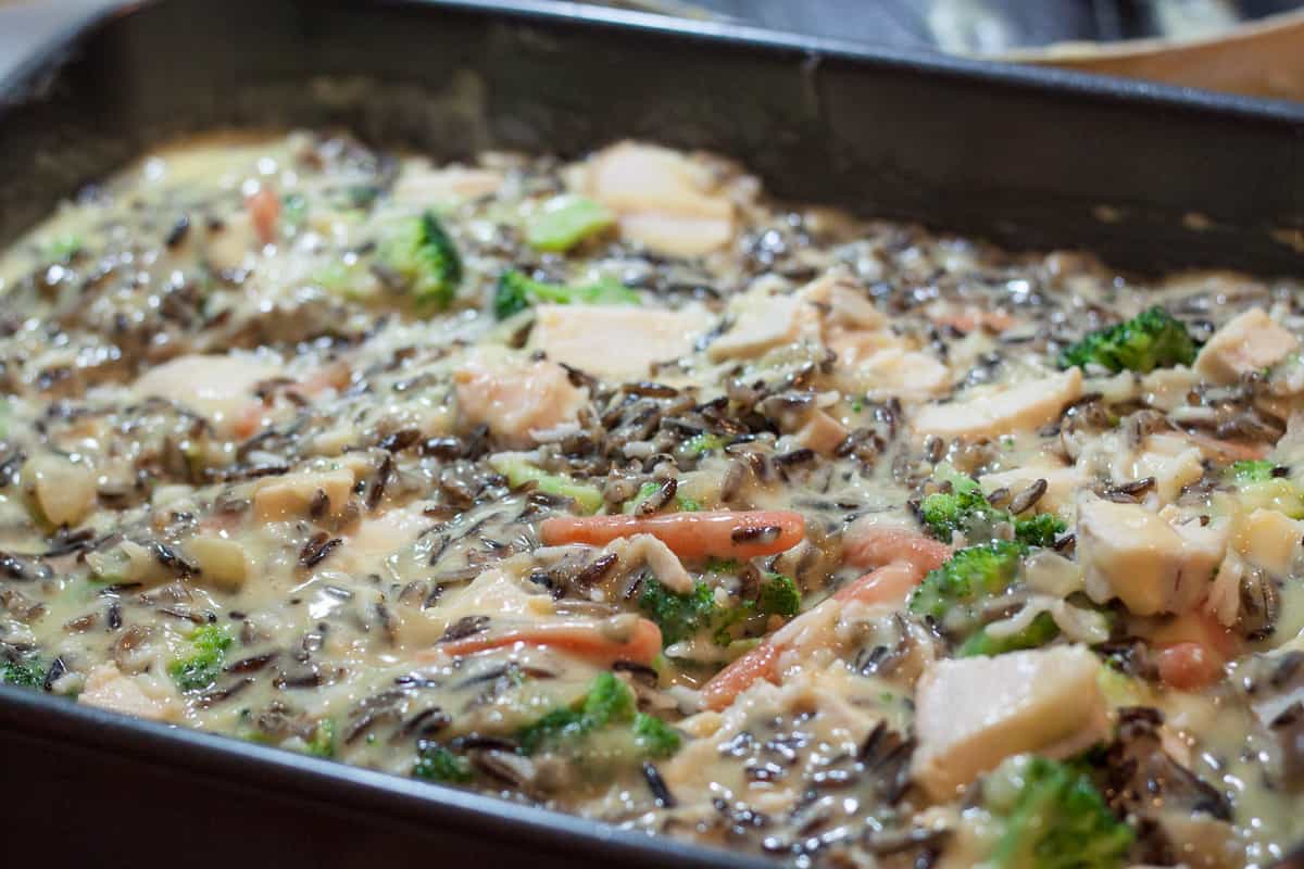 Creamy Chicken Wild Rice Casserole