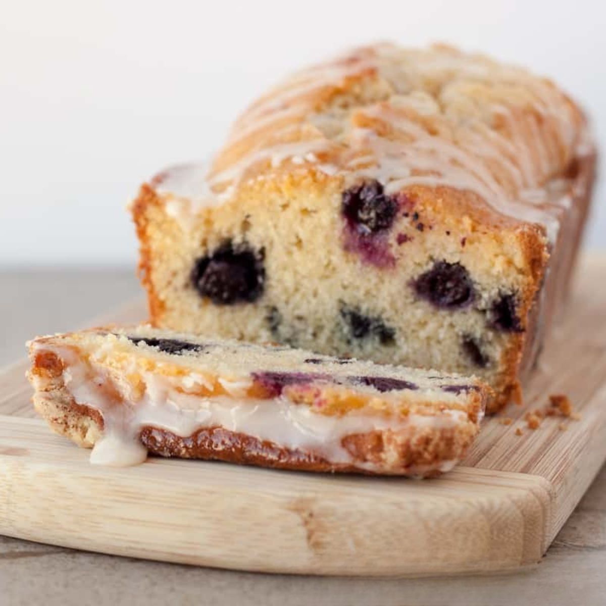 Meyer Lemon Blueberry Bread