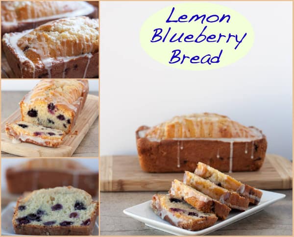 Meyer Lemon Blueberry Bread from OrWhateverYouDo.com