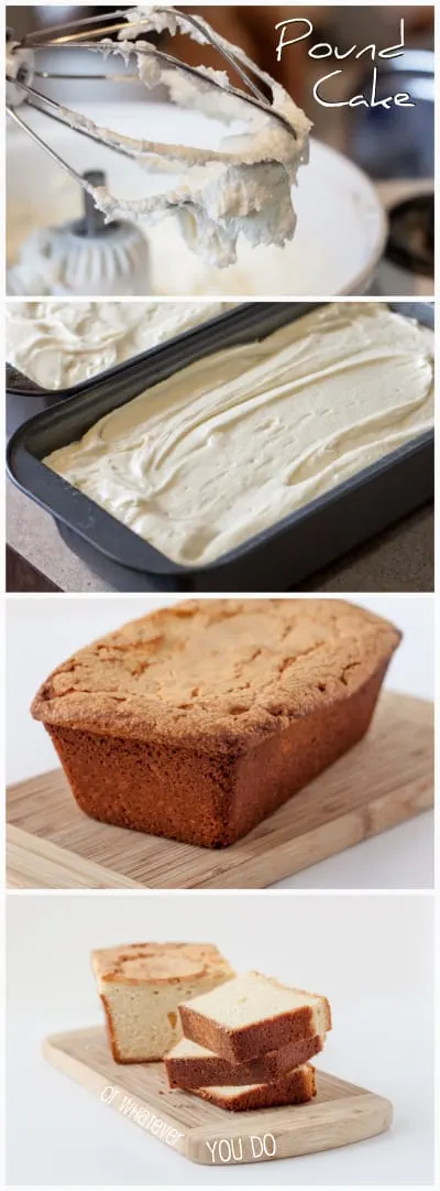 Cream Cheese Pound Cake from OrWhateverYouDo.com