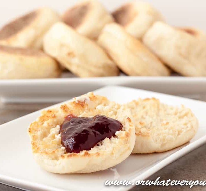 English Muffins from OrWhateverYouDo.com