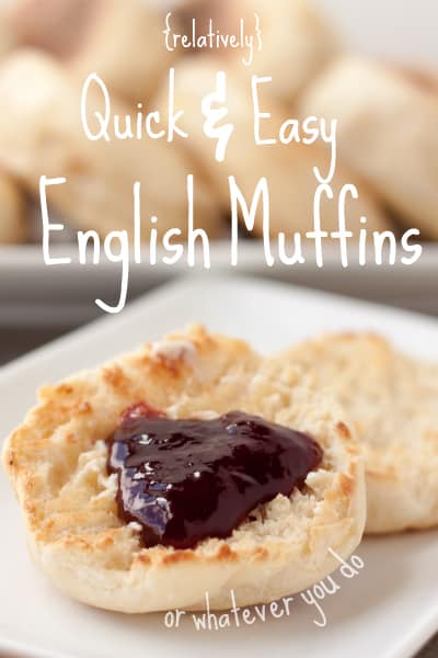 English Muffins from OrWhateverYouDo.com