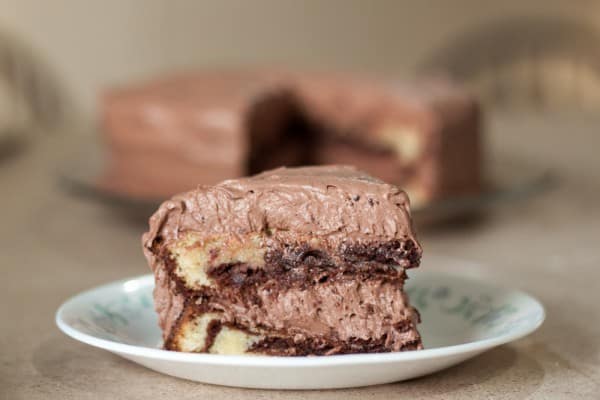 Zebra Pound Cake from OrWhateverYouDo.com