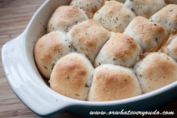 Biscuit Pizza Poppers from OrWhateverYouDo.com