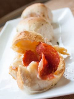 Biscuit Pizza Poppers from OrWhateverYouDo.com