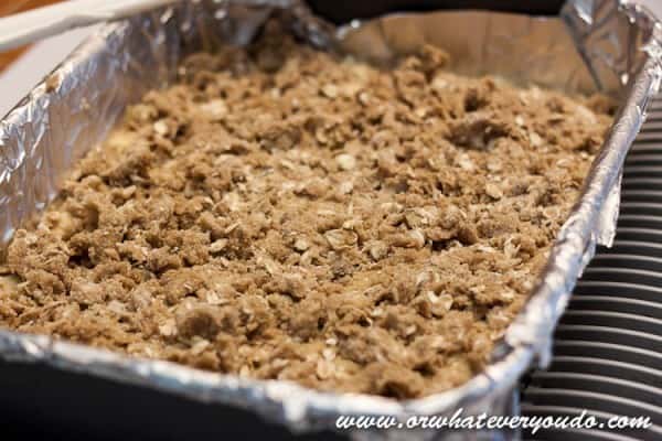 Apple Cinnamon Streusel Coffee Cake from OrWhateverYouDo.com #apple #coffee_cake