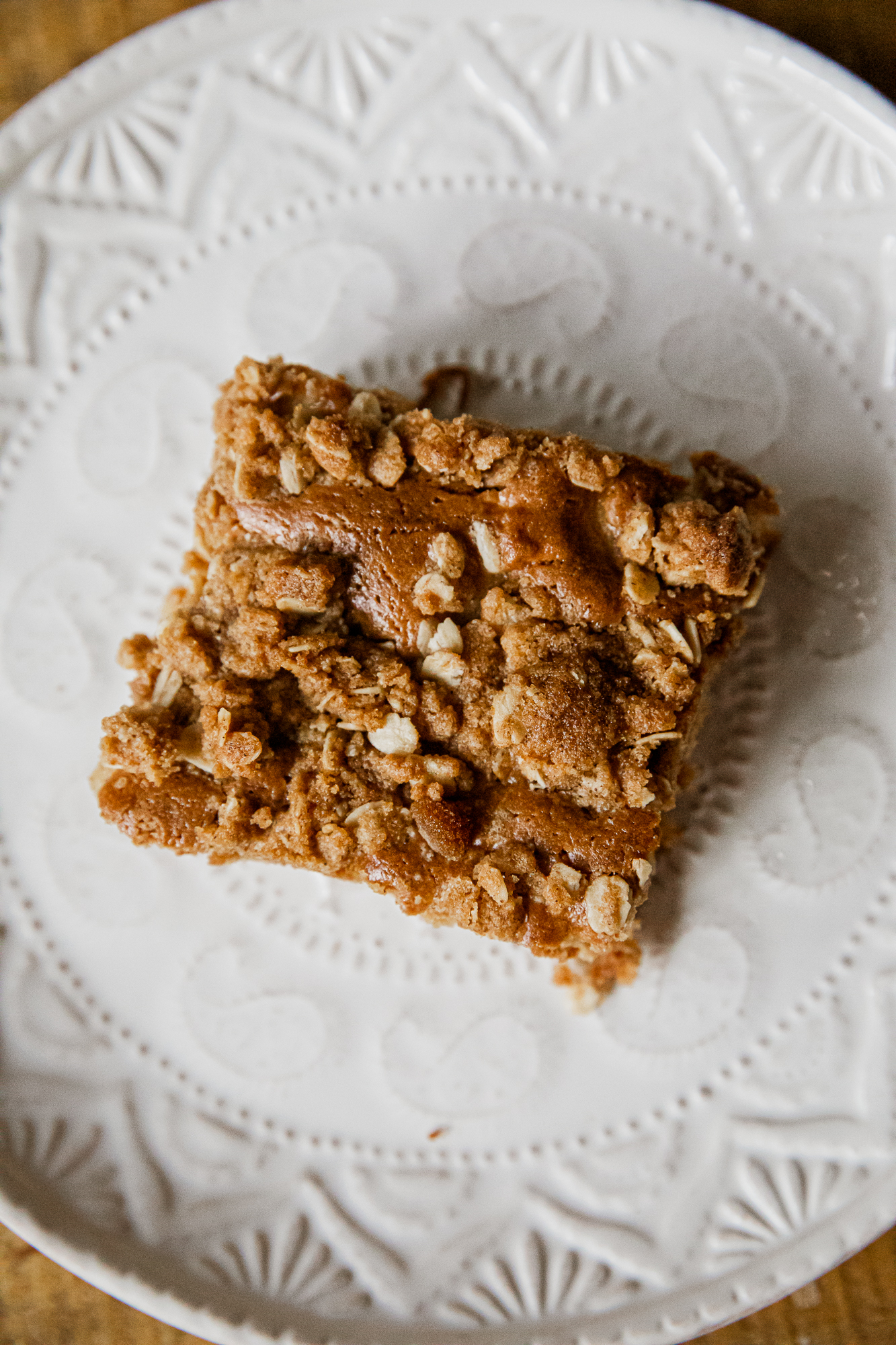 Apple Cinnamon Streusel Coffee Cake from OrWhateverYouDo.com #apple #coffee_cake