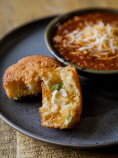 Jalapeño Cheddar Cornbread Muffins