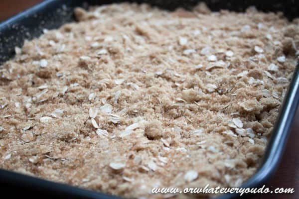 Banana Crumb Cake 