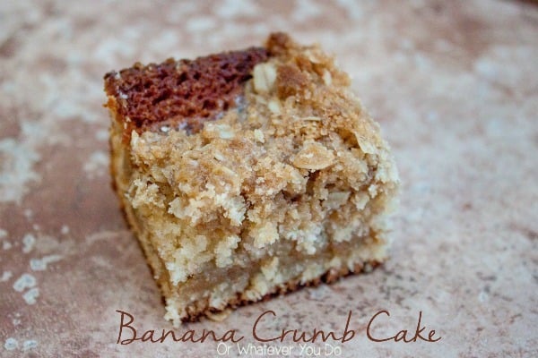 Banana Crumb Cake