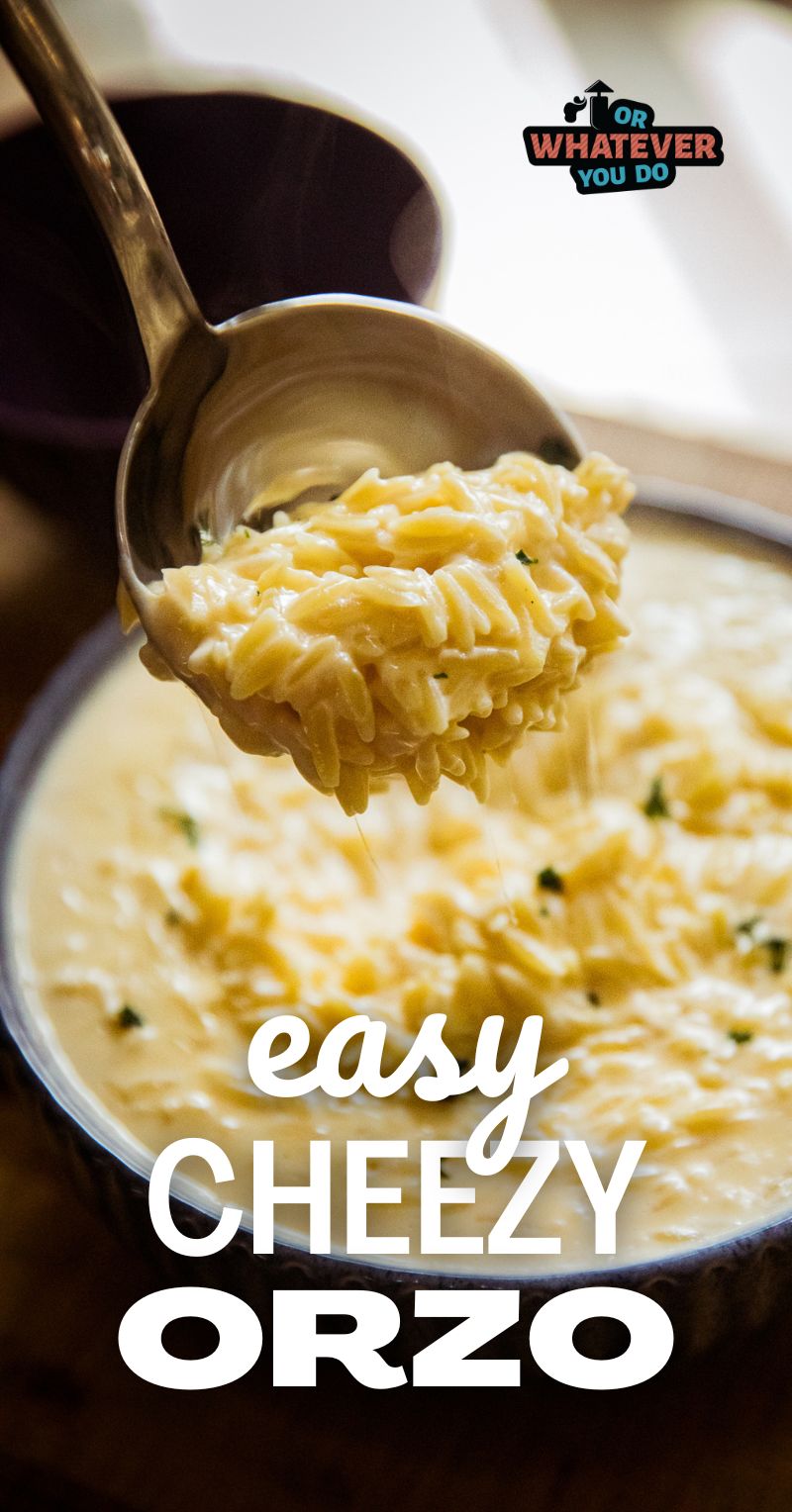 Easy Cheesy Orzo