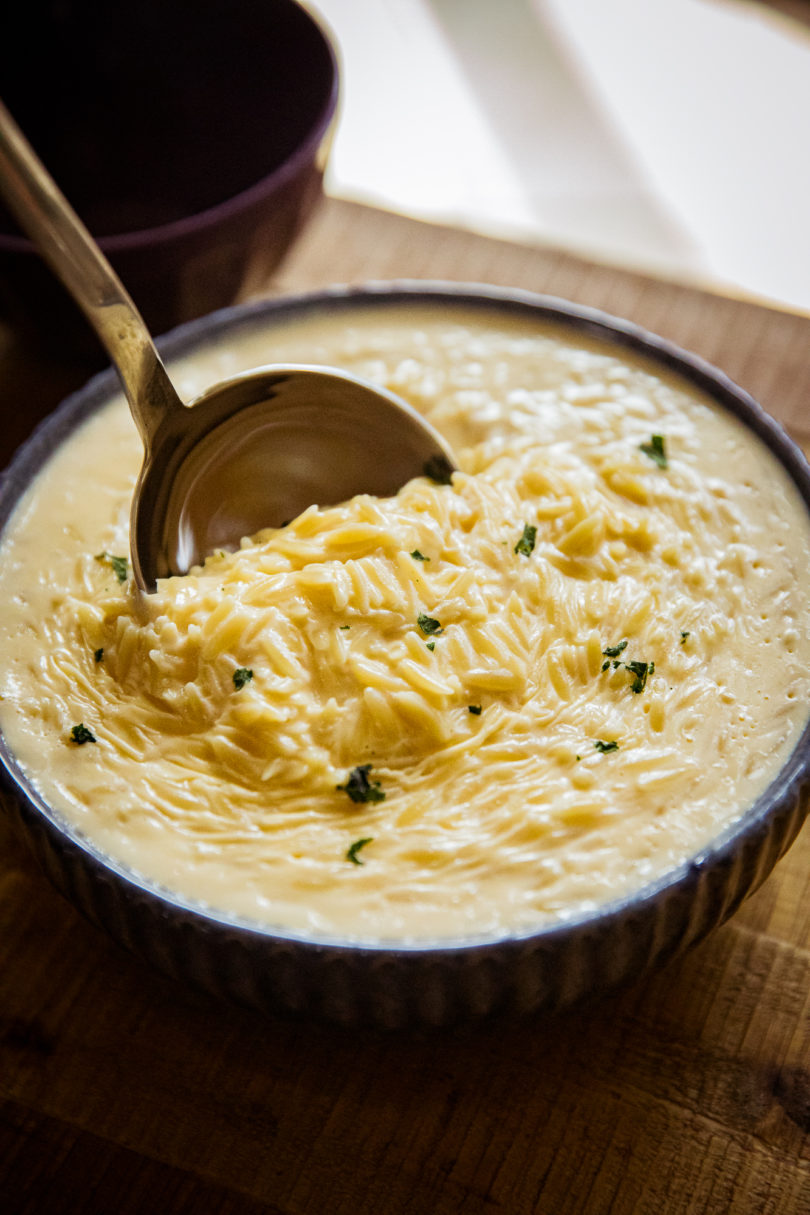 Cheesy Orzo Recipe