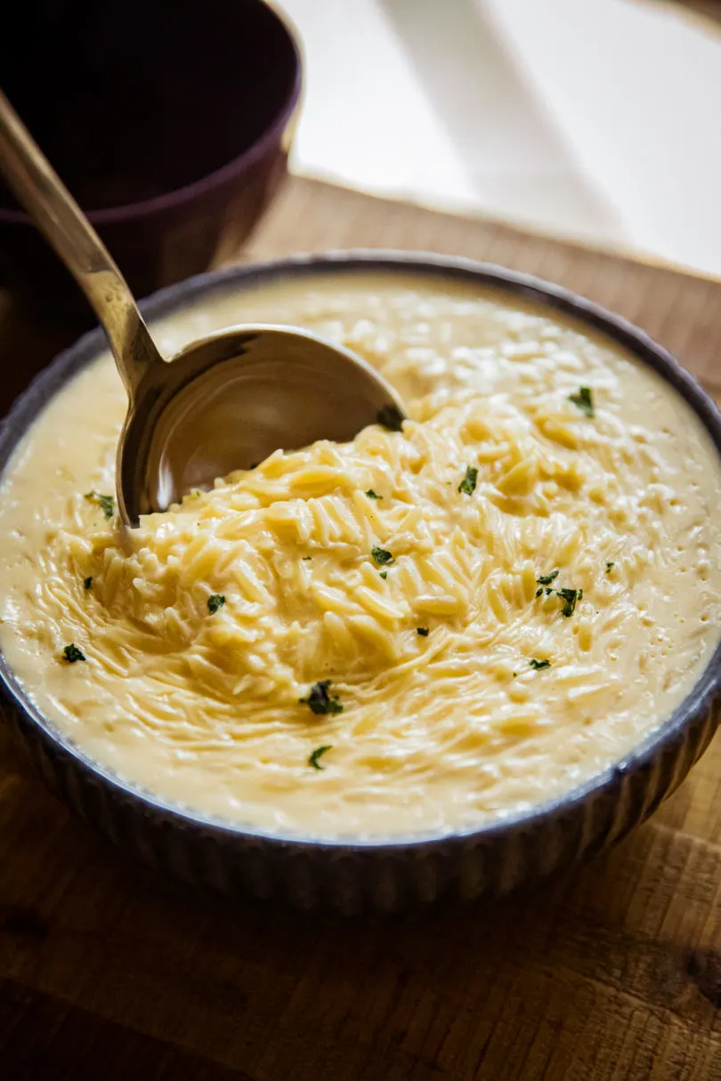 Cheesy Orzo Recipe