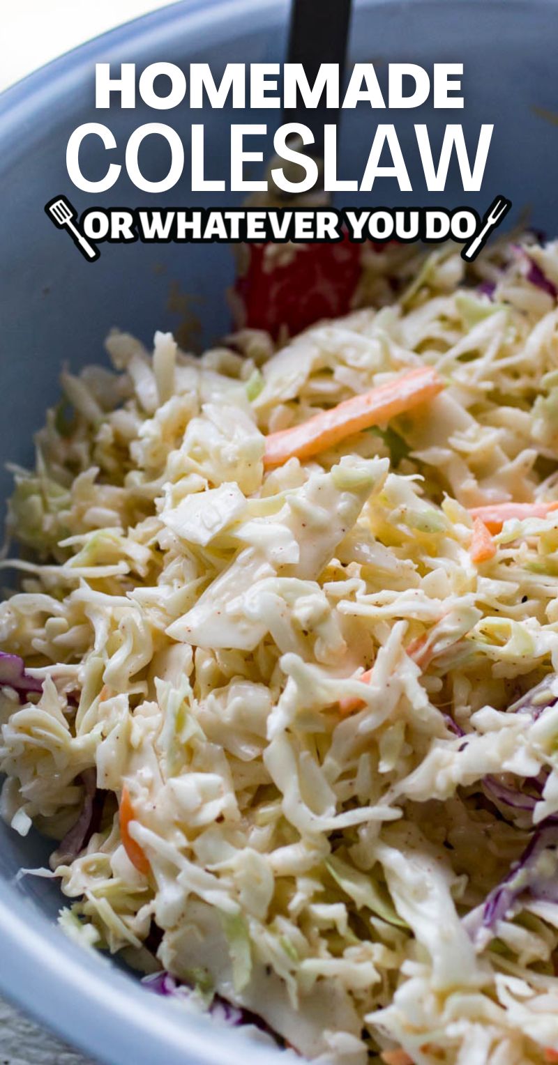 Homemade Coleslaw