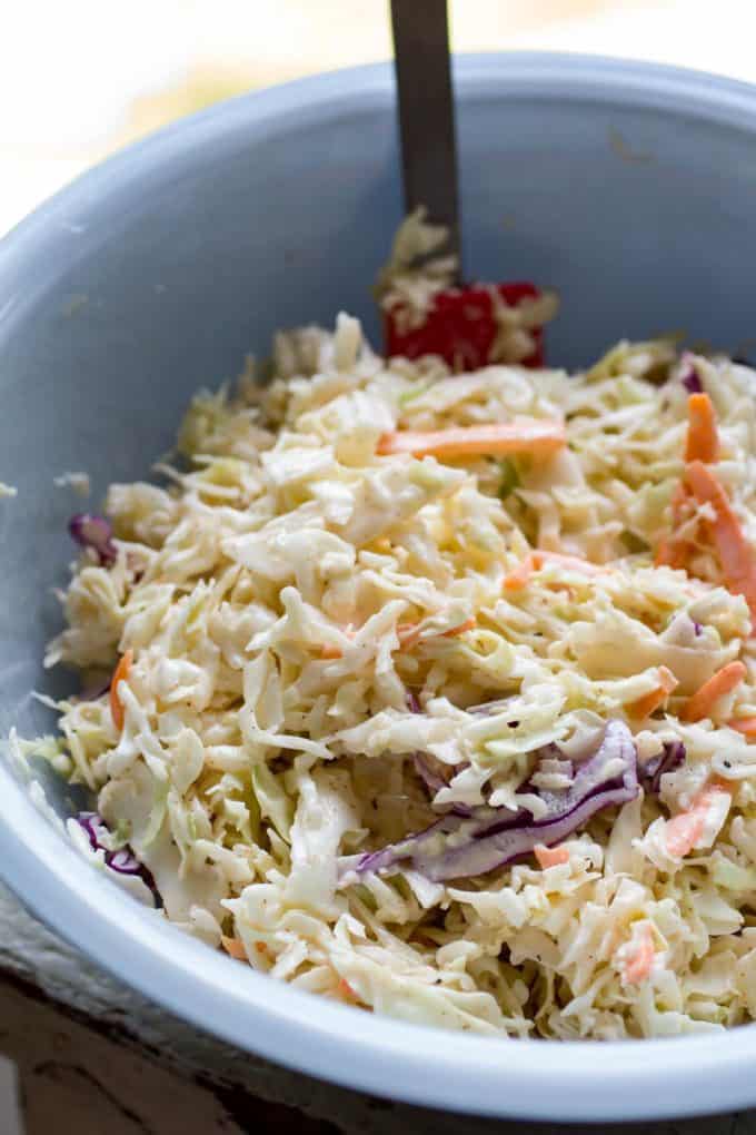 Better Than KFC Coleslaw recipe - Or Whatever You Do