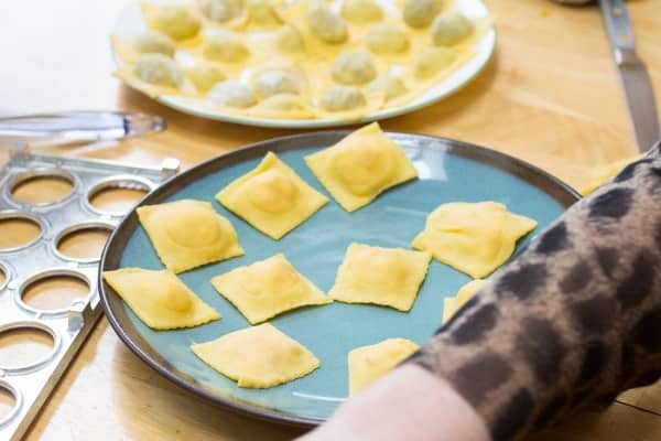 Beef & Mushroom Ravioli I www.orwhateveryoudo.com I #recipe #food #cooking #scratch