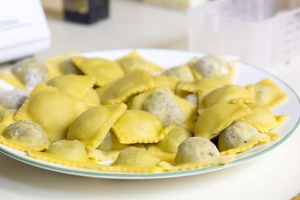 Beef & Mushroom Ravioli I www.orwhateveryoudo.com I #recipe #food #cooking #scratch