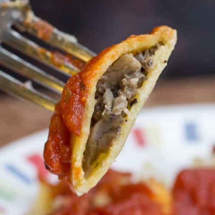 Beef and Mushroom Ravioli