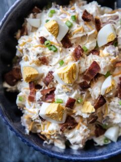 Smoked Loaded Potato Skins