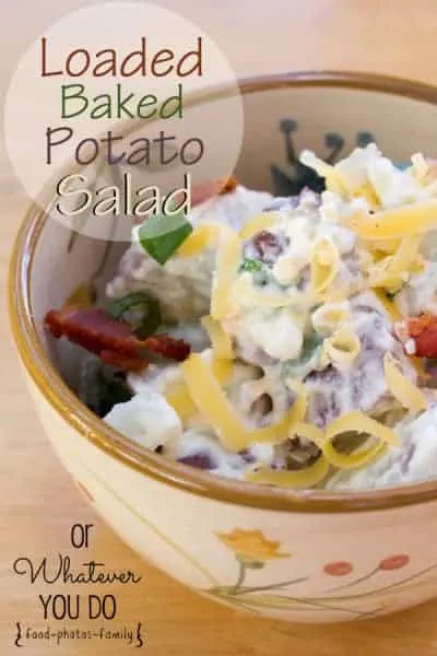 Loaded Baked Potato Salad