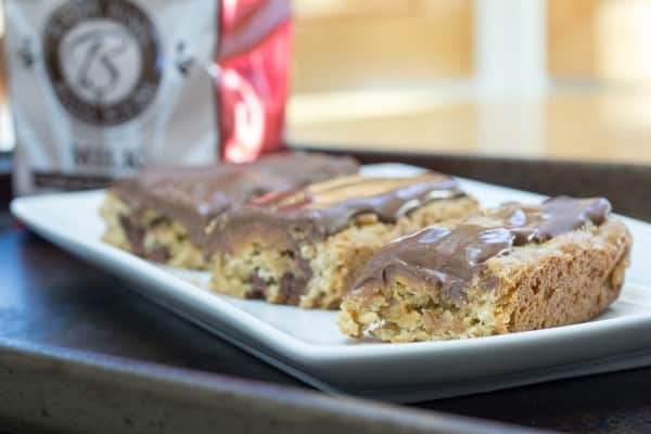 Oatmeal Caramel Chocoley Cookie Bars