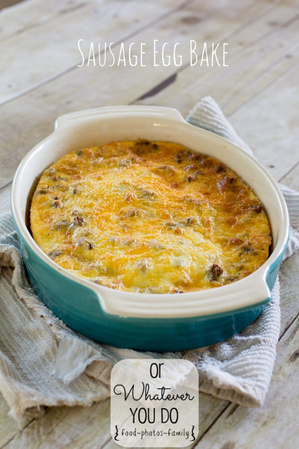 Sausage Egg Bake 