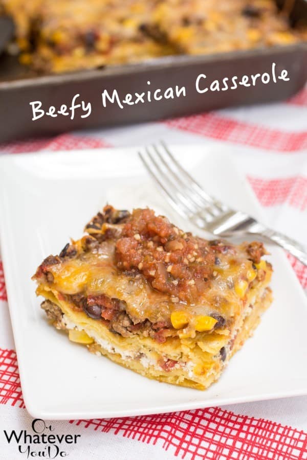 Beefy Mexican Casserole