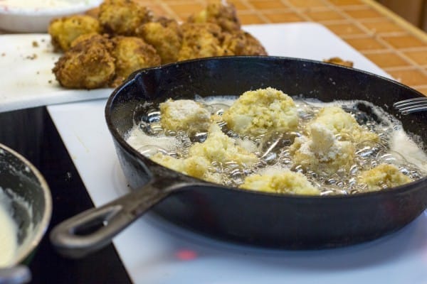 Breaded Fried Cauliflower