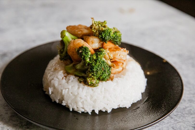 Broccoli Shrimp Stir Fry