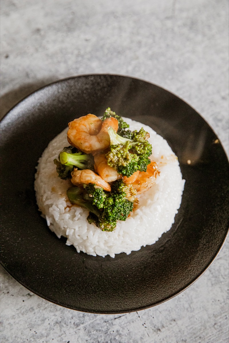 Broccoli Shrimp Stir Fry