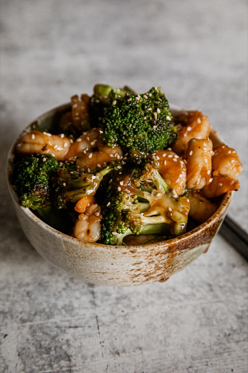 Broccoli Shrimp Stir Fry