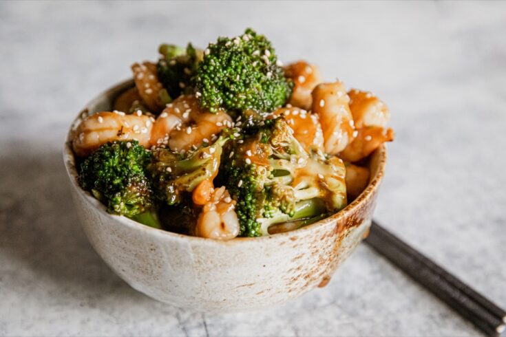 Spicy Broccoli Shrimp Stir Fry