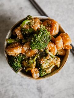 Broccoli Shrimp Stir Fry