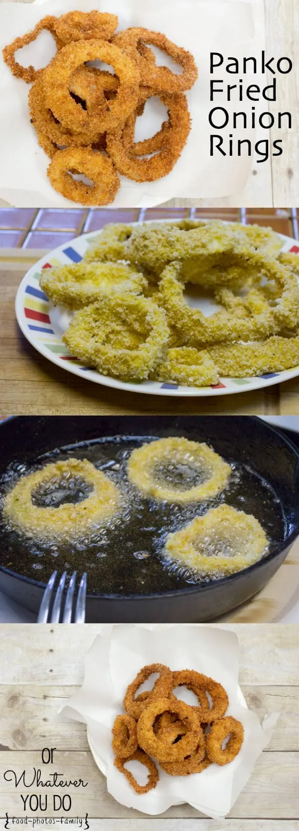 Panko Fried Onion Rings Easy, crunchy, crispy onion rings made at home