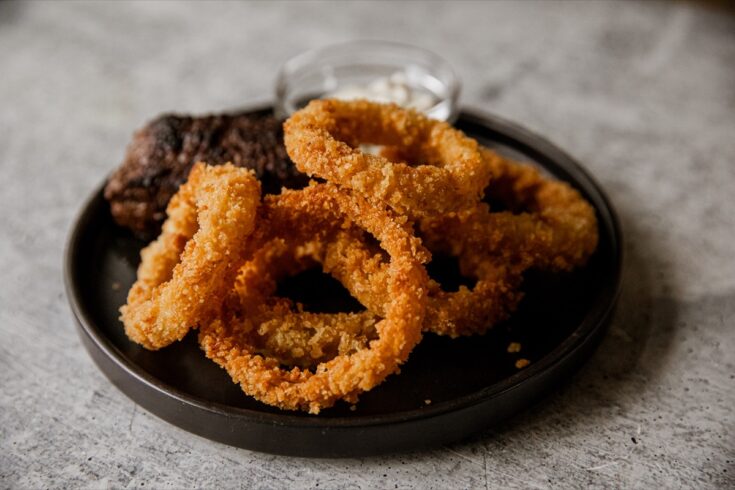 Panko Fried Onion Rings