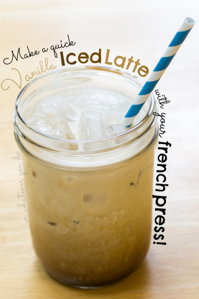 Quick Iced Latte