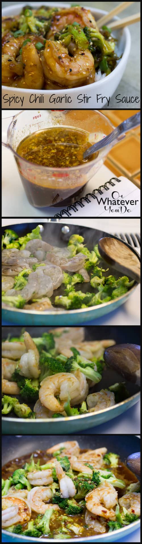 Spicy Chili Garlic Stir Fry Sauce Or Whatever You Do