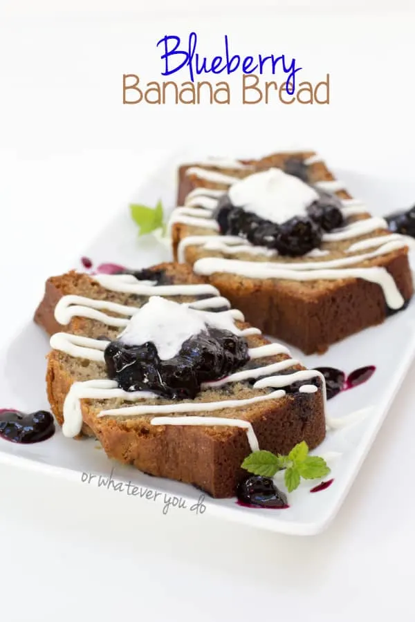 Blueberry Banana Bread