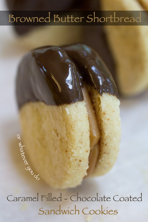 Browned Butter Shortbread Cookie