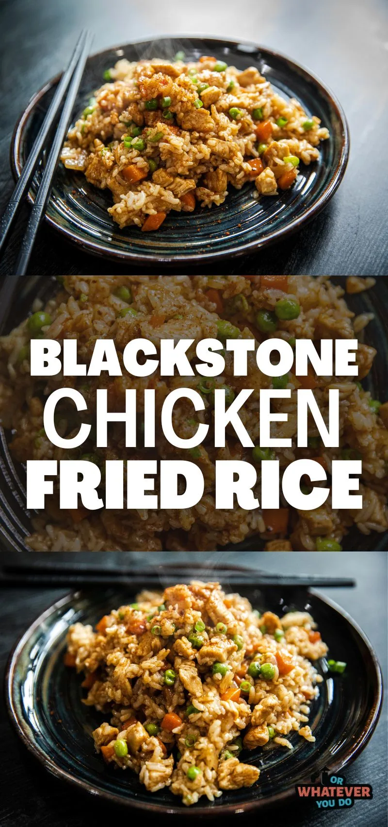 Blackstone Chicken Fried Rice